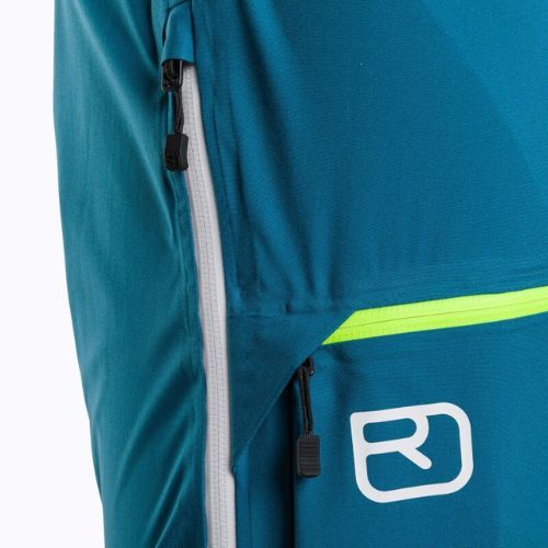 Pánske nohavice Ortovox 3L Ortler skitouring blue 7071800011