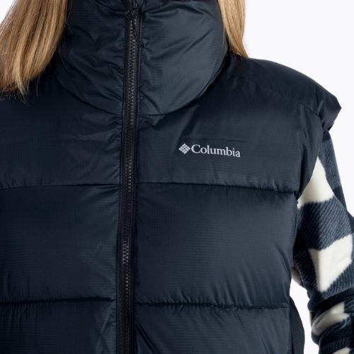 Trekingová vesta Columbia Puffect Mid čierna 27711