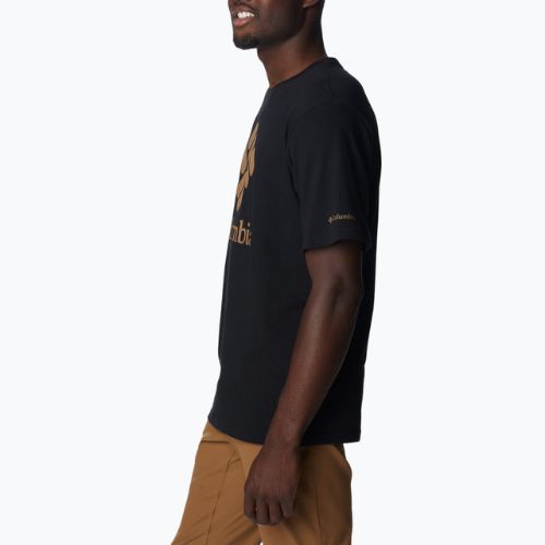 Columbia CSC Basic Logo pánske trekingové tričko čierne