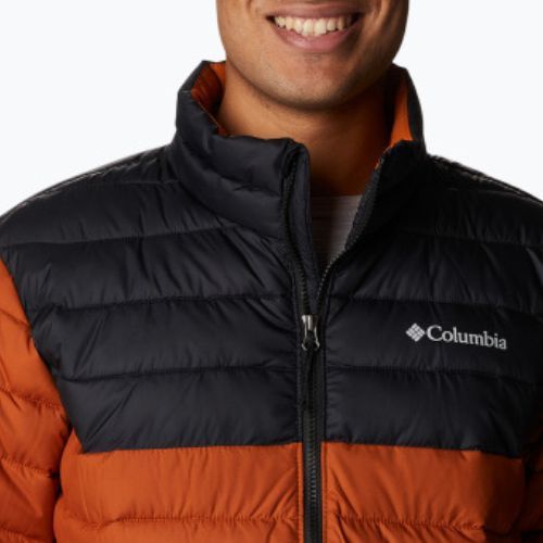 Columbia Powder Lite pánska páperová bunda oranžová 1698001