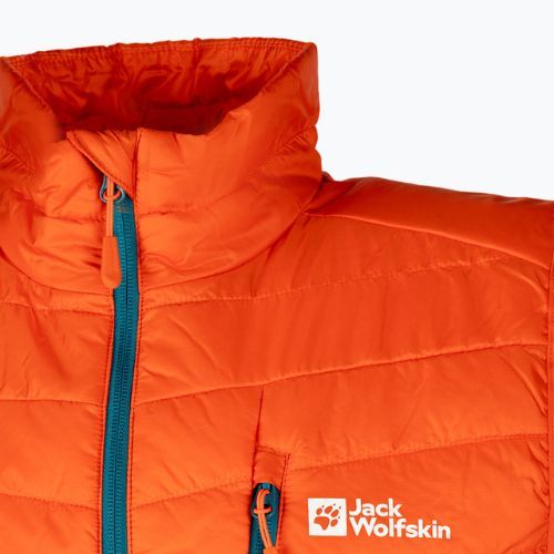 Jack Wolfskin Routeburn Pro Ins pánske turistické bez rukávov oranžové 1206871_3017_002