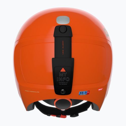 Detské lyžiarske prilby POC POCito Skull fluorescent orange