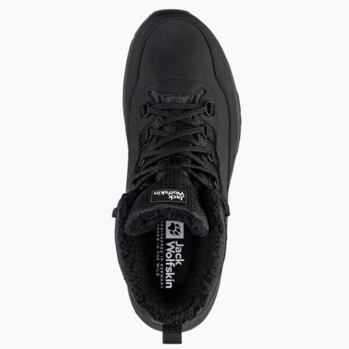 Jack Wolfskin pánske trekové topánky Everquest Texapore Mid black 4053611