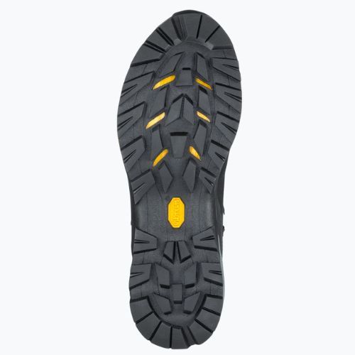 Jack Wolfskin pánske trekové topánky Force Striker Texapore Mid black/burly yellow xt 4038823