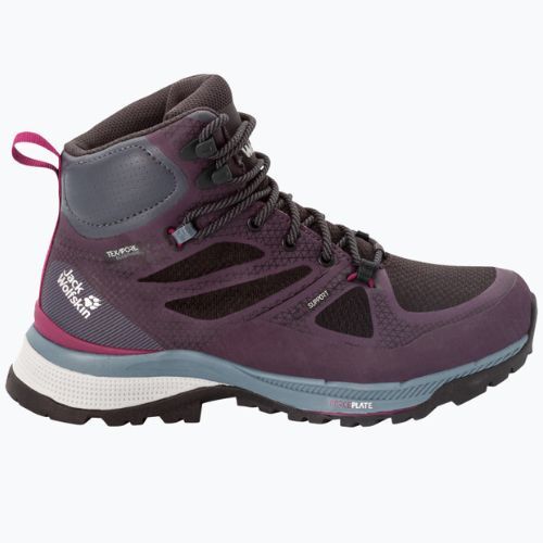 Dámske trekové topánky Jack Wolfskin Force Striker Texapore Mid purple 4038873