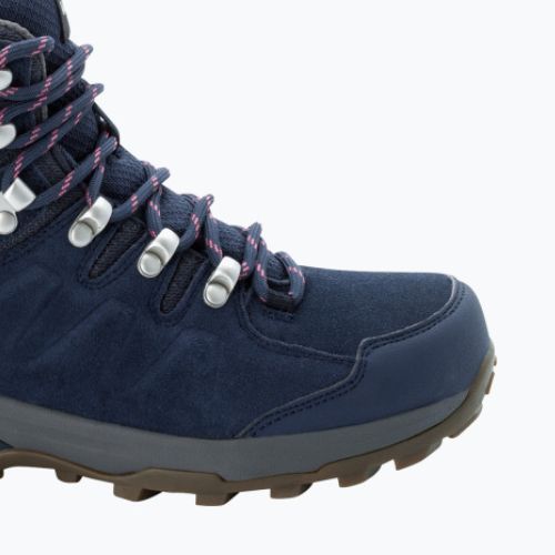 Dámske trekové topánky Jack Wolfskin Refugio Texapore Mid navy blue 4050871