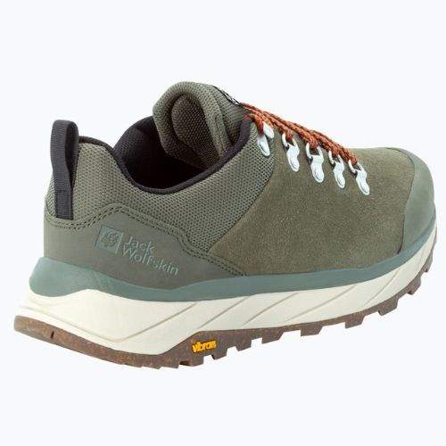 Jack Wolfskin pánske turistické topánky Terraventure Urban Low green 4055381