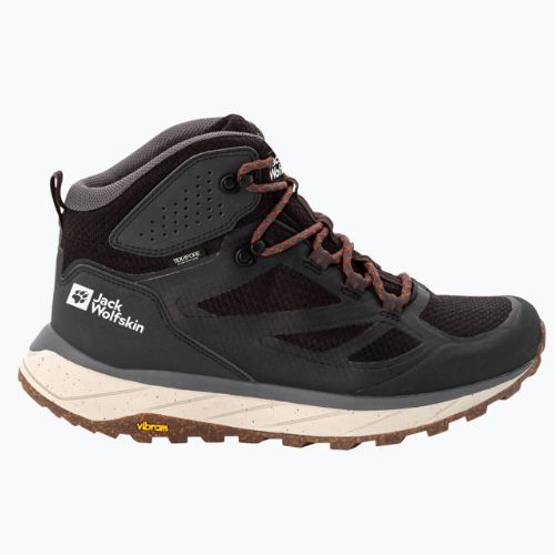 Jack Wolfskin dámske trekové topánky Terraventure Urban Mid black 4053561