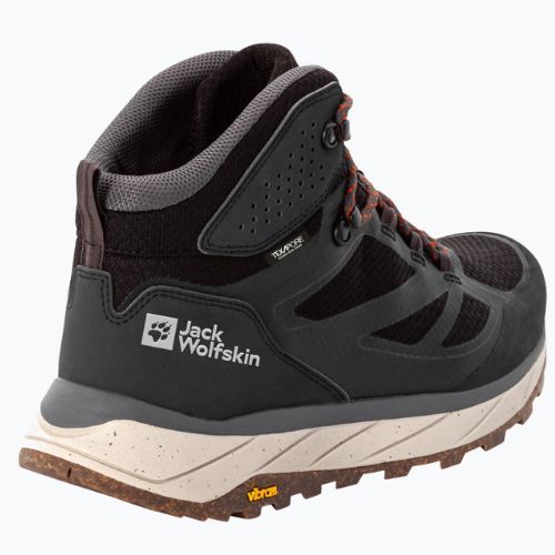 Jack Wolfskin dámske trekové topánky Terraventure Urban Mid black 4053561