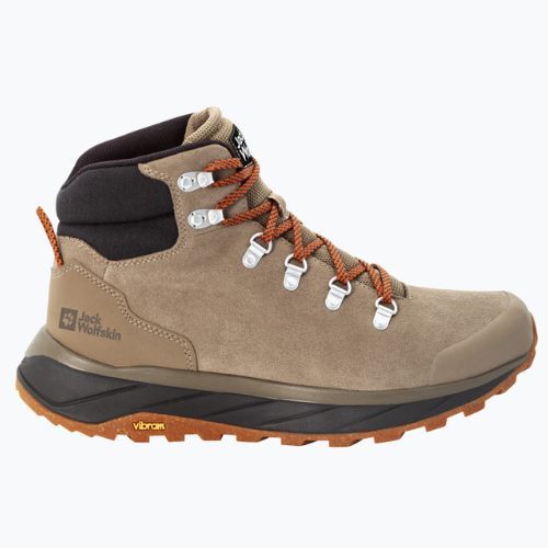 Jack Wolfskin pánske trekové topánky Terraventure Urban Mid brown 4053561