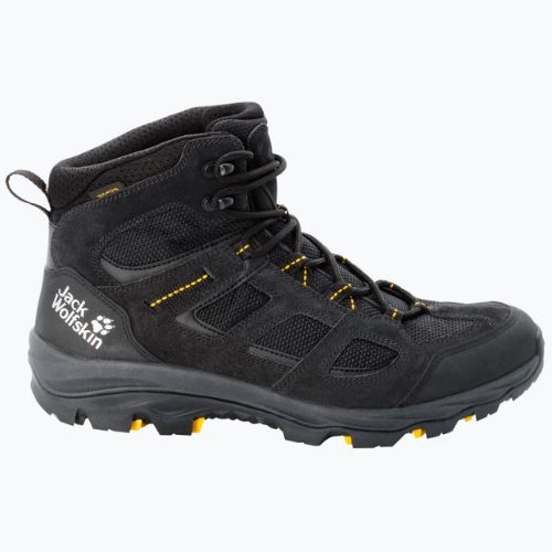 Jack Wolfskin pánske trekové topánky Vojo 3 Texapore Mid black 4042461