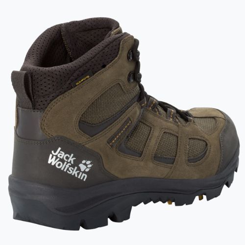 Jack Wolfskin pánske trekové topánky Vojo 3 Texapore Mid brown 4042461