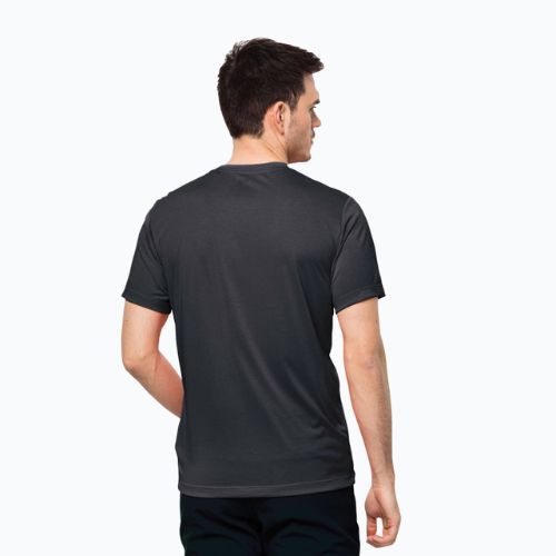 Pánske tričko Jack Wolfskin Hiking Graphic sivé 1808761_6230
