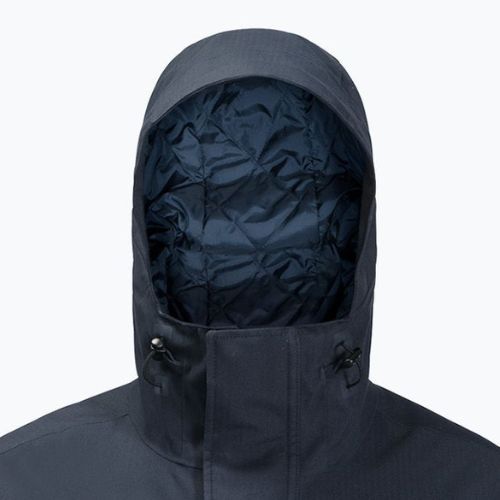 Jack Wolfskin West Coast pánska páperová bunda tmavomodrá 1110811_1010