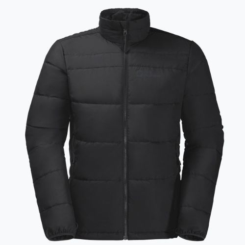 Jack Wolfskin pánska bunda do dažďa Jasper čierna 1115261_6000_006