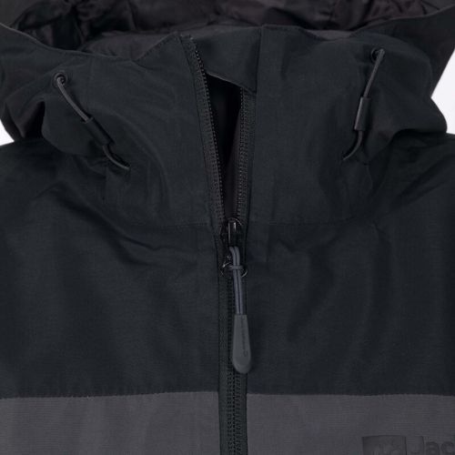 Jack Wolfskin pánska bunda 3 v 1 Glaabach sivo-čierna 1115291_6000_006