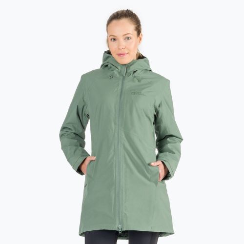 Dámska páperová bunda Jack Wolfskin Heidelstein Ins green 1115681_4311