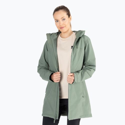 Dámska páperová bunda Jack Wolfskin Heidelstein Ins green 1115681_4311