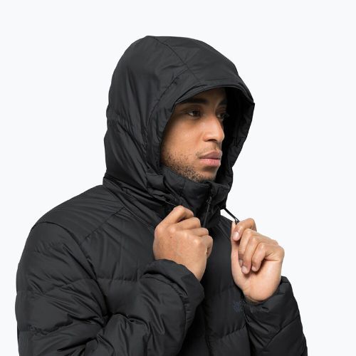 Jack Wolfskin pánska páperová bunda Fairmont čierna 1203591_6000