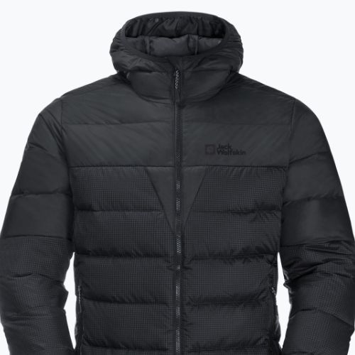 Jack Wolfskin pánska páperová bunda Dna Tundra Down Hoody black 1206612_6350_006