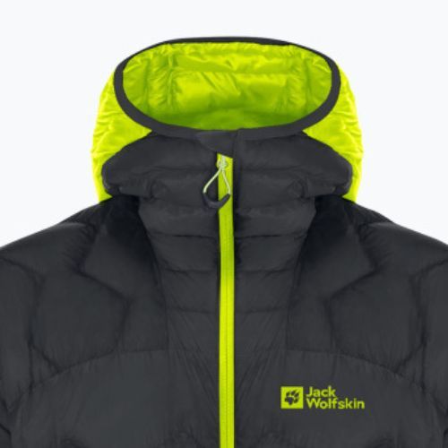 Jack Wolfskin pánska lyžiarska bunda Alpspitze Down Hoody grey 1206771_6350