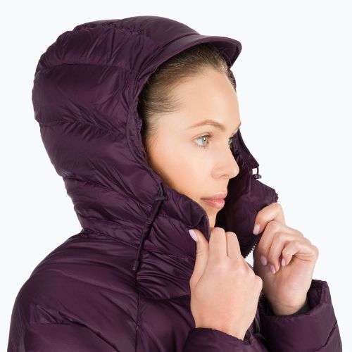 Dámska páperová bunda Jack Wolfskin Nebelhorn Down Hoody purple 1207091_2042