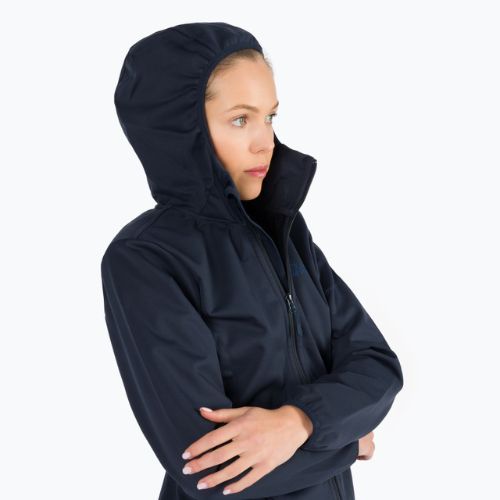 Jack Wolfskin dámska softshellová bunda Windhain Hoody navy blue 1307481_1010