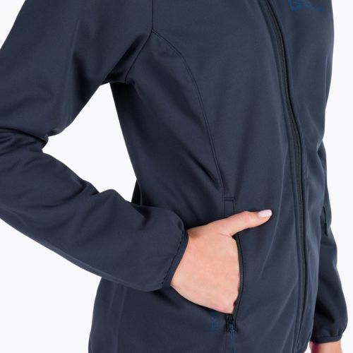 Jack Wolfskin dámska softshellová bunda Windhain Hoody navy blue 1307481_1010