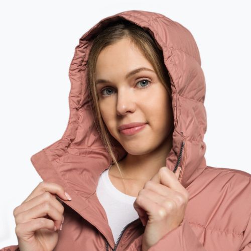 Dámska páperová bunda Jack Wolfskin Frozen Palace hnedá 1204132_3068