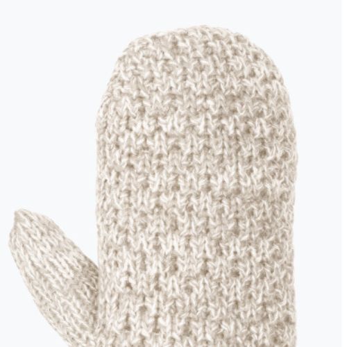 Dámske zimné rukavice Jack Wolfskin Highloft Knit beige 1908001_5062_003