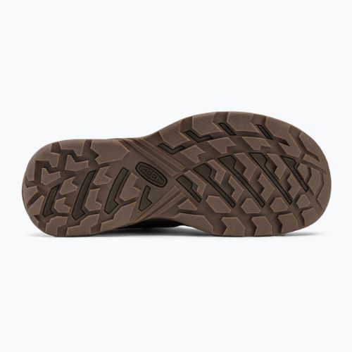 Pánske trekové topánky KEEN Circadia Mid Wp green-brown 1026766