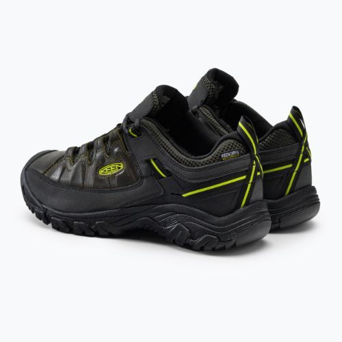 Pánske trekové topánky KEEN Targhee III Wp green-black 1026860