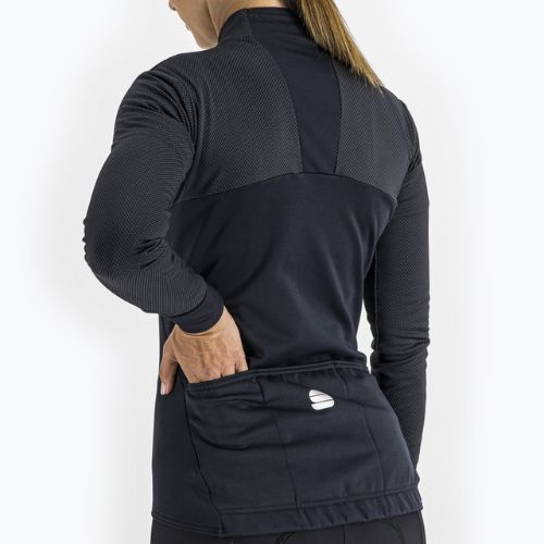 Dámske termo tričko Sportful Kelly Thermal Jersey black 1120530.002