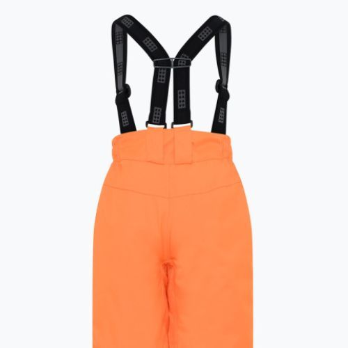 Detské lyžiarske nohavice LEGO Lwparaw 702 orange 11010540