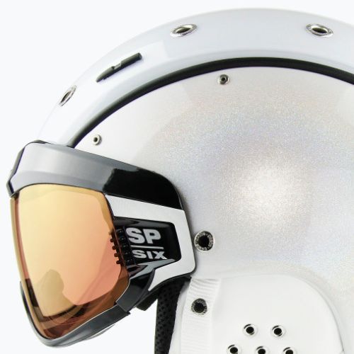 Lyžiarska prilba CASCO SP-6 Visorb White 07.2578