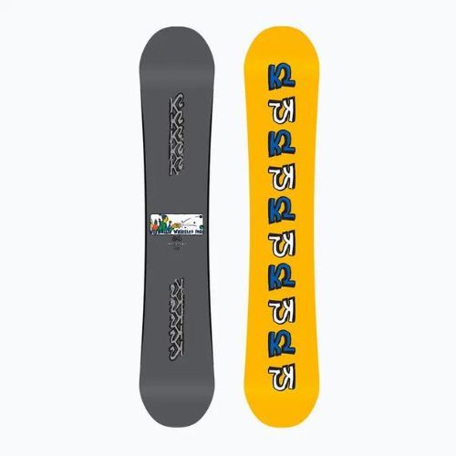 K2 World Peace sivo-žltý snowboard 11G0043/11