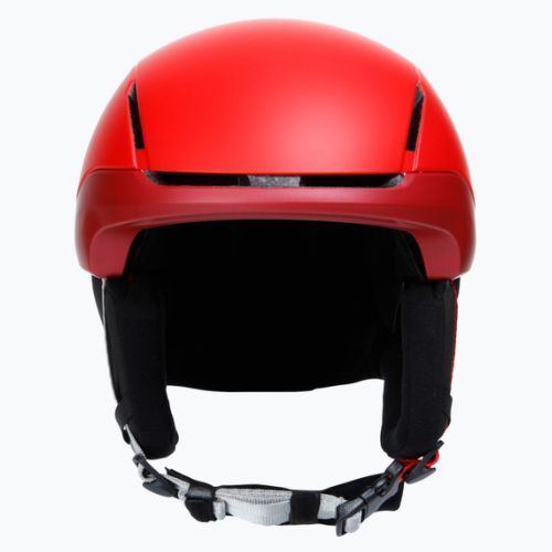 Detské lyžiarske prilby Dainese Scarabeo Elemento metallic red/white logo