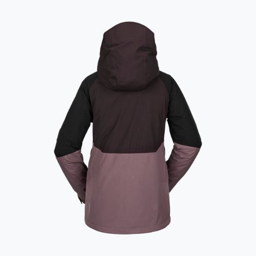 Volcom Aris Ins Gore brown/black snowboardová bunda H0452311