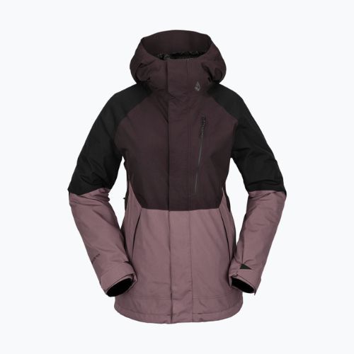 Volcom Aris Ins Gore brown/black snowboardová bunda H0452311