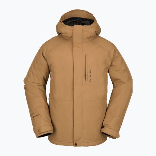 Pánska snowboardová bunda Volcom Dua Ins Gore Caramel G0452303