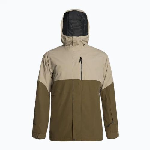 Pánska snowboardová bunda Volcom L Ins Gore-Tex brown and beige G0452302