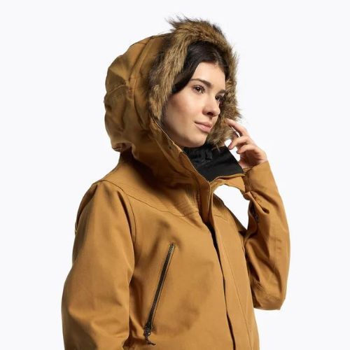 Dámska snowboardová bunda Volcom Shadow Ins Caramel H0452306