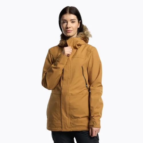 Dámska snowboardová bunda Volcom Shadow Ins Caramel H0452306