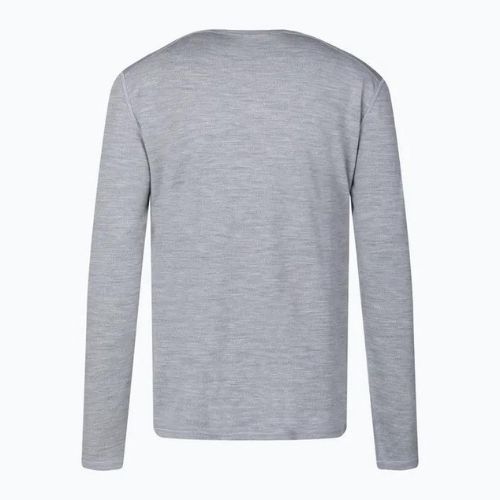 Pánska termoaktívna mikina Smartwool Merino 250 Baselayer Crew Boxed light gray heather