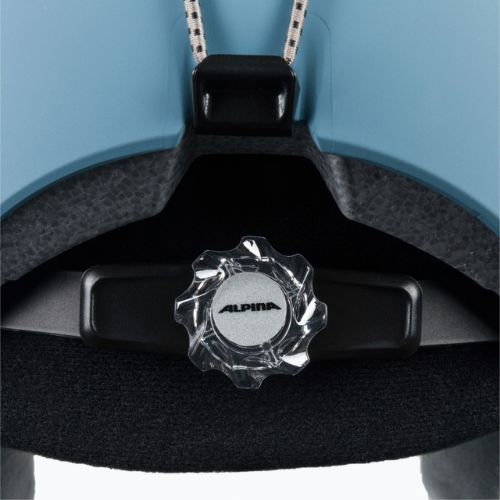 Lyžiarska prilba Alpina Arber skyblue matt