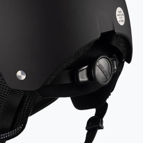 Lyžiarska prilba Alpina Arber Visor Q Lite black matte