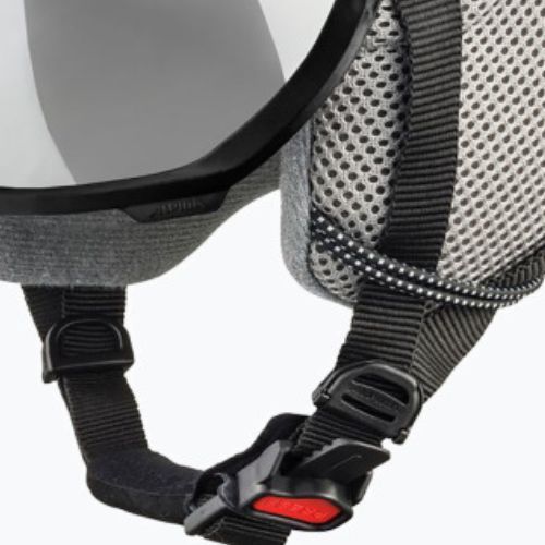 Lyžiarska prilba Alpina Arber Visor Q Lite white matt