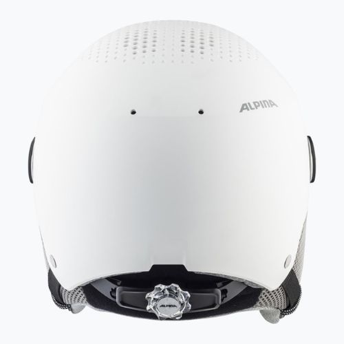 Lyžiarska prilba Alpina Arber Visor Q Lite white matt