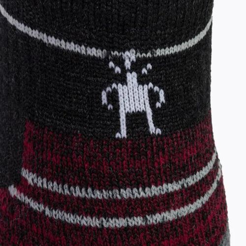 Trekingové ponožky Smartwool Hike Light Cushion Ankle šedé/čierne SW001611003