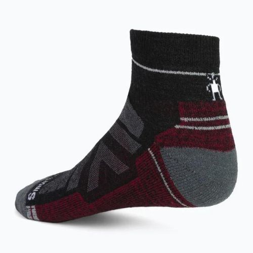 Trekingové ponožky Smartwool Hike Light Cushion Ankle šedé/čierne SW001611003